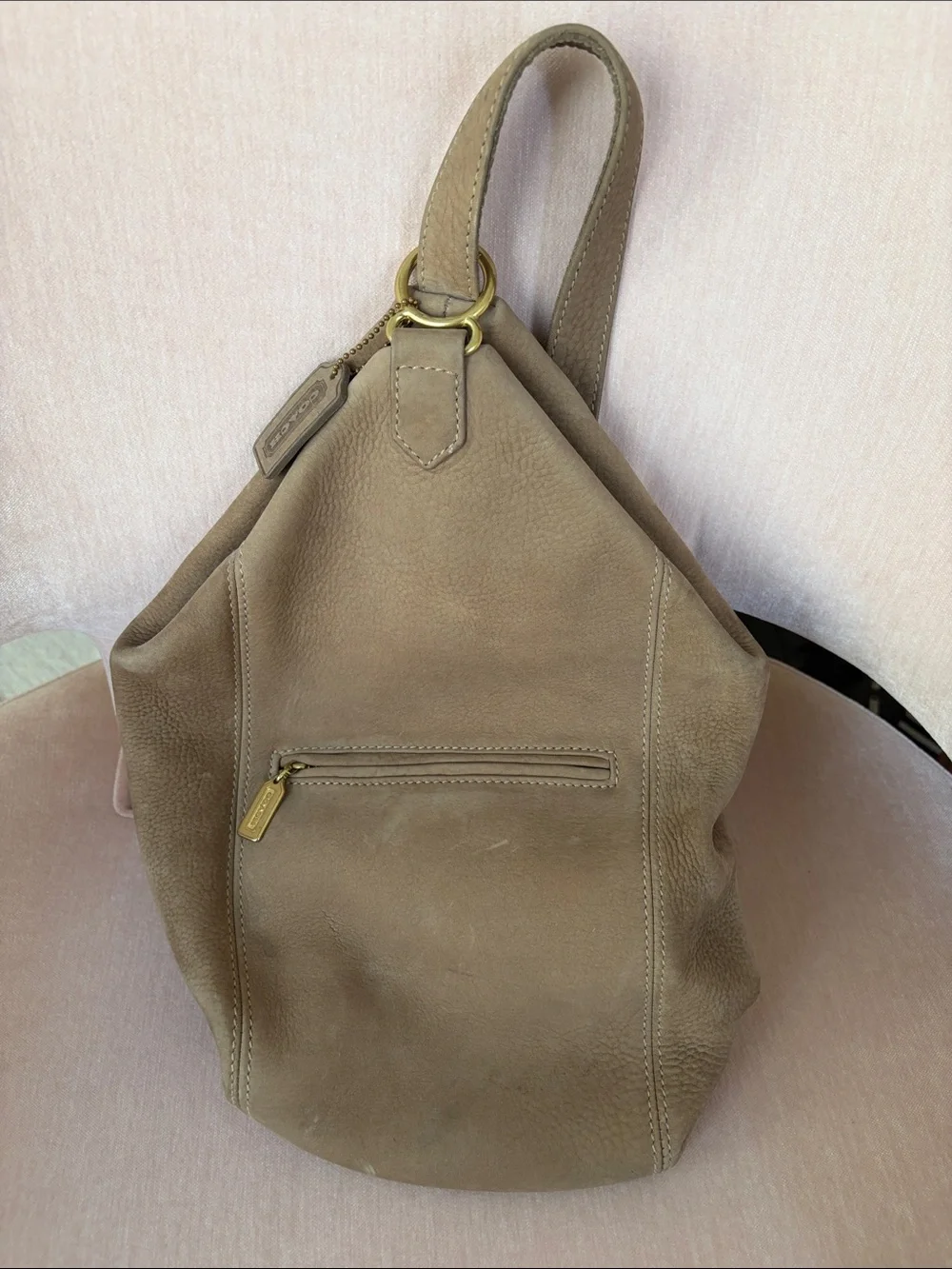 Vintage Coach Sonoma Flat Pack Sling Bag